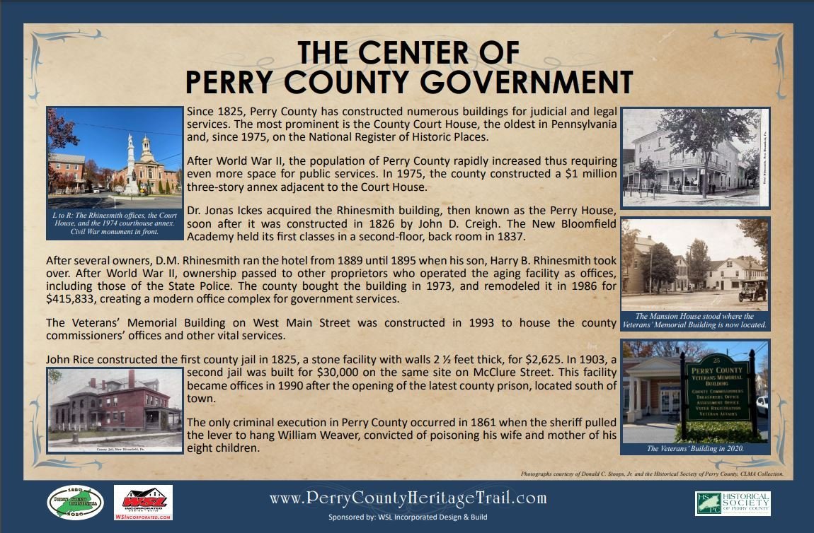THE CENTER OF PERRY COUNTY GOVERNMENT - Welcome To Perry County